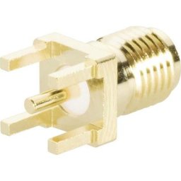 Bkl Electronic - 0419012 0419012 Connecteur sma à polarité inversée embase femelle, verticale 50 ω