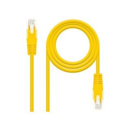 10.20.0402-Y - Câble réseau Ethernet RJ45 Cat.6 utp AWG24, 100% cuivre, jaune, 2m câble de
