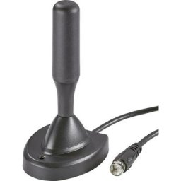 Renkforce - Antenne fouet DVB-T/T2 passive DA-400 ba intérieure noir - noir