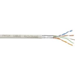 Tru Components - Câble réseau cat 6 sf/utp cat 6/CCA 1570250 4 x 2 x 0.27 mm² blanc 100 m - blanc