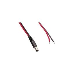 Câble de raccordement basse tension Bkl Electronic 075122 dc femelle - extrémités de câble ouvertes