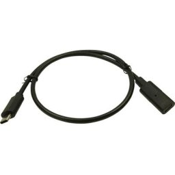 Câble usb usb-c® femelle, usb-c® mâle 0.50 m noir FCR72001 - Cliff