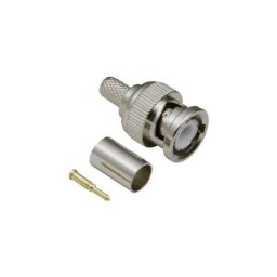 Bkl Electronic - 0401000 0401000 Connecteur bnc mâle, droit 50 ω 1 pc(s) Y608531