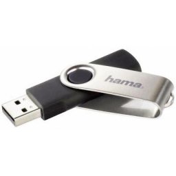 Clé usb Hama Rotate 32 gb usb 2.0 - noir