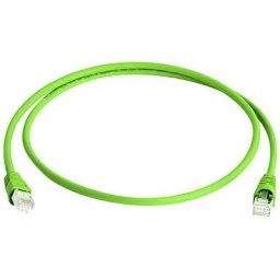 Câble de raccordement réseau informatique RJ45 Telegärtner L00005A0028 cat 6a s/ftp vert 10.00 m