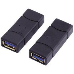 Logilink - Adaptateur usb 3.0 AU0026 - [1x usb 3.0 femelle type a - 1x usb 3.0 femelle type a]