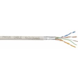 Câble réseau CAT 6 SF/UTP TRU COMPONENTS CAT 6/CCA 1567182 4 x 2 x 0.27 mm² blanc 50 m - blanc