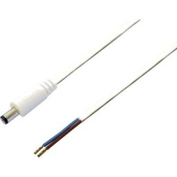 Tru Components - Câble de raccordement basse tension TC-2511310 dc mâle - extrémité(s) ouverte(s)