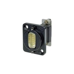 Neutrik - Adaptateur sub-d sub-d mâle 15 pôles - sub-d femelle 15 pôles NADB15MF-B 1 pc(s)