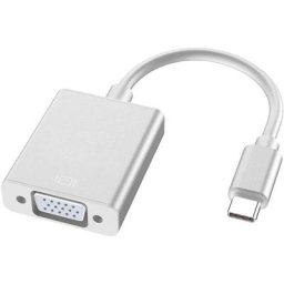 Adaptateur usb c vers vga, seliacr Adaptateur Thunderbolt 3 (Type-C) mâle vers vga Femelle