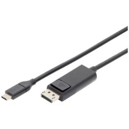 Usb-c™ / DisplayPort Câble adaptateur usb-c mâle, Fiche mâle DisplayPort 2.00 m noir