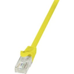 Logilink - Câble réseau cat 5e u/utp 2 m jaune - CP1057U - 2.00 m - jaune - [1x RJ45 mâle - 1x RJ45