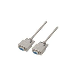 Aisens - A112-0066 - Câble série RS232 (DB9/H-DB9/H, 1.8 m, pour appareils de communication équipés