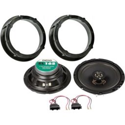 Kit 2 haut-parleurs coaxiaux compatible avec Audi Seat Skoda VW