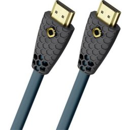 Hdmi Câble de raccordement Fiche mâle hdmi-a, Fiche mâle hdmi-a 2.00 m bleu pétrole, anthracite