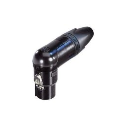 Xlr femelle, coudé Neutrik NC3FRX-BAG Nombre de pôles (num): 3 noir 1 pc(s)