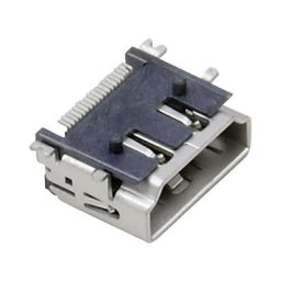 Bkl Electronic - hdmi embase femelle horizontale 0907006 Nombre de pôles (num): 19 argent 1 pc(s)