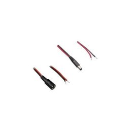 Bkl Electronic - 075218 Câble de raccordement basse tension dc femelle, dc mâle - extrémité(s)