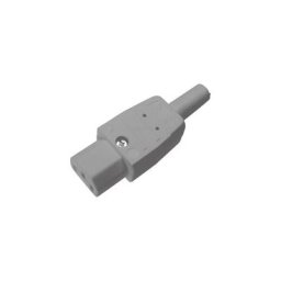 Connecteur secteur Kaiser 794/GR C13 femelle droit nombre de pôles: 2 + pe 10 a gris 1 pc(s)