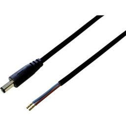 Tru Components - Câble de raccordement basse tension TC-2511299 dc mâle - extrémité(s) ouverte(s)