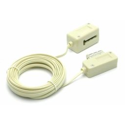 Metronic - Rallonge téléphonique ptt 8 plots mâle/fem. 5 m - ivoire - Beige