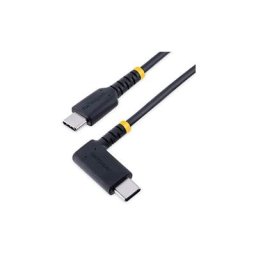 Com Cable 1m usb c Angled - Right Angle - pd 60W - 3A - usb-c Fast Charging Cable - Heavy Duty