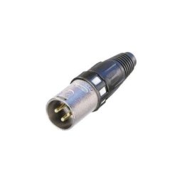 Xlr mâle, droit Neutrik NC3MXCC Nombre de pôles (num): 3 argent 1 pc(s) - argent
