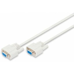 Digitus - Câble de connexion série D-Sub 9 à D-Sub 9 - Fiche à fiche - 2.0 m - RS-232 - RS-485