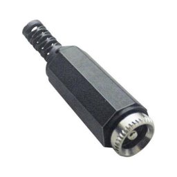 Bkl Electronic - Connecteur basse tension femelle, droit 072223 ø intérieur: 3.8 mm 1.1 mm 1 pc(s)