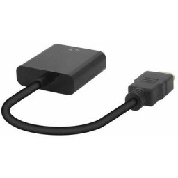 Adaptateur HDMI vers VGA, plaqué or HDMI vers VGA (mâle vers femelle) pour ordinateurs, ordinateurs