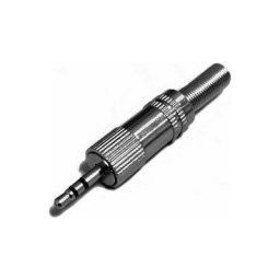 Jack 2.5 mm mâle, droit Bkl Electronic 1107022 Nombre de pôles (num): 3 stéréo argent 1 pc(s) D72466