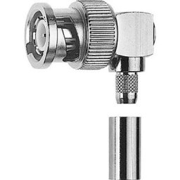 Telegärtner - J01000A1258 J01000A1258 Connecteur bnc mâle, coudé 75 ω 1 pc(s)