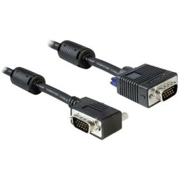 Delock - vga Câble de raccordement Fiche mâle vga 15 pôles, Fiche mâle vga 15 pôles 2.00 m noir