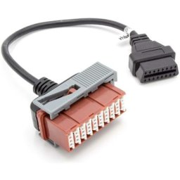 Vhbw - OBD2 - Câble adaptateur 30Pin à 16Pin pour Appareil de diagnostic obd adapté aux anciens