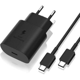 Chargeur Rapide 25W + Câble usb-c Pour Samsung S22 PLUS-S22 ULTRA-S21 fe 5G-S21 PLUS-S21 ULTRA-S20