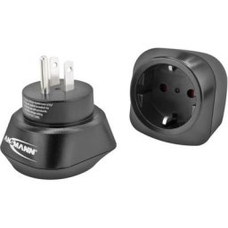 Ansmann Adaptateur de voyage Europe vers usa (1 pce)