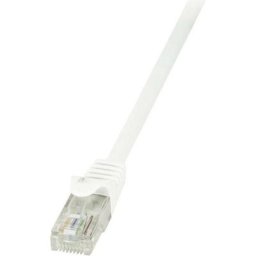 Logilink - Câble réseau (RJ45) CAT6 u/utp blanc 1,00M V965381