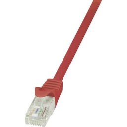 Logilink - Câble réseau RJ45 cat 6 u / utp 2 connecteurs RJ45 - 1 m - Rouge - CP2034U V963681