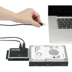 Renkforce - usb 2.0 Convertisseur [1x usb 2.0 type a mâle - 1x ide femelle 40 pôles, ide femelle 44