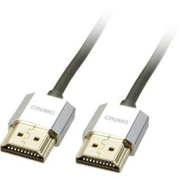 LINDY HDMI Câble de raccordement Fiche mâle HDMI-A, Fiche mâle HDMI-A 0.50 m noir 41670 Câble HDMI