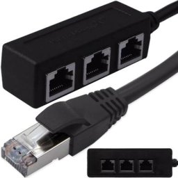 Répartiteur de réseau Ethernet RJ45 Répartiteur d'adaptateur réseau Répartiteur de réseau 1 à 3