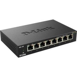 Commutateur D-link 8-port 10/100/1K metalbox DGS-108