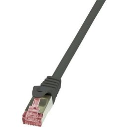 Logilink - Câble réseau CAT6 s/ftp 10 m noir - CQ2093S - 10.00 m - noir - [1x RJ45 mâle - 1x RJ45
