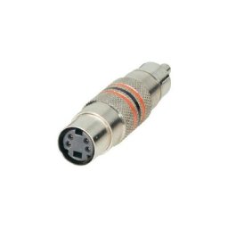 Bkl Electronic - adaptateur 0204504 cinch rca mâle - mini-din femelle 1 pc(s)