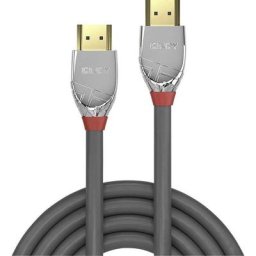 Lindy - hdmi Câble de raccordement Fiche mâle hdmi-a, Fiche mâle hdmi-a 3.00 m gris 37873 Câble