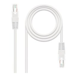 rj45 rj45 cat.6 utp patch cable awg24,3m white nanocable