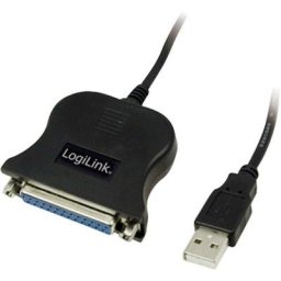 Usb 1.1 Câble de raccordement [1x usb 1.1 type a mâle - 1x sub-d femelle 25 pôles] UA0054 - noir
