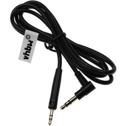 vhbw Câble audio AUX compatible avec JBL S700 casque - Avec prise jack 3,5 mm, 100 cm, noir