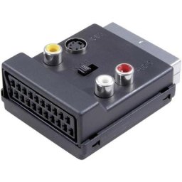 Speaka Professional - SP-7870356 péritel / Cinch-RCA / S-Video Adaptateur y [1x péritel mâle - 3x