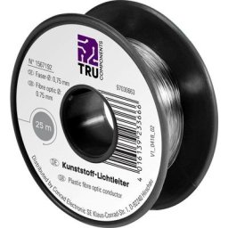 Tru Components - Fibre optique plastique lwl 1567189 Nombre de fibres: 1 Simplex 25 m